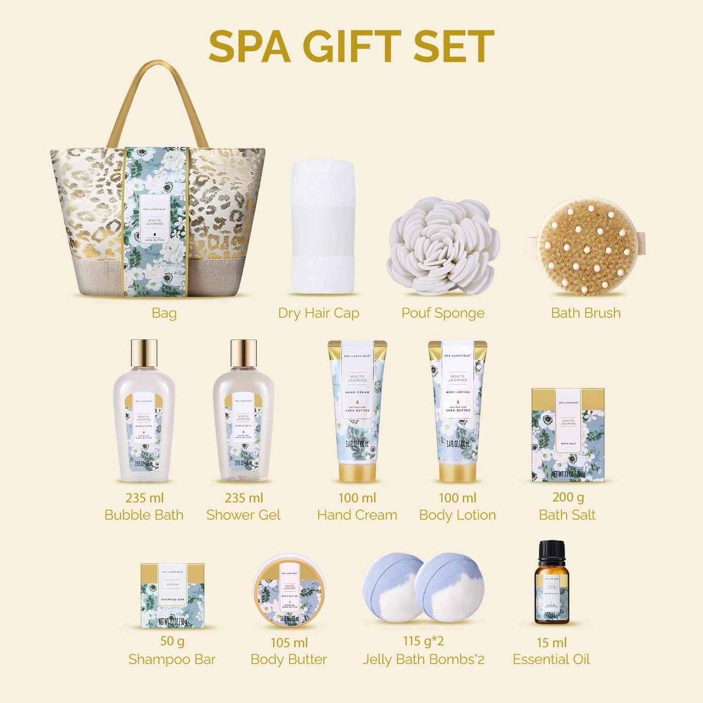 Luxury Birthday Gifts for Women: Ultimate Home Spa Skincare Gift Basket