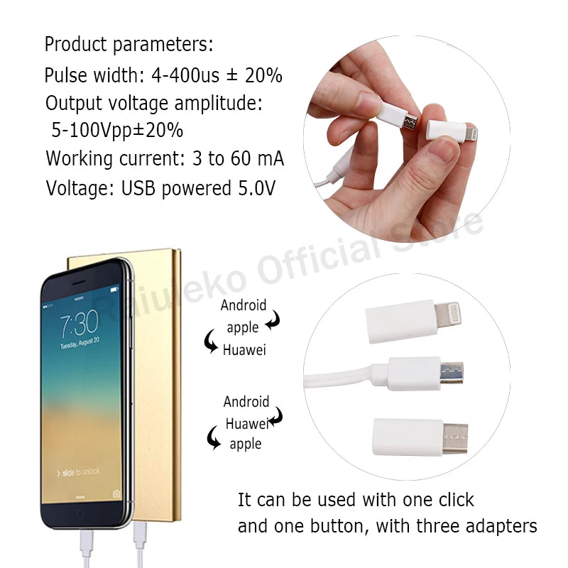 Portable Mini Pulse Body Massager