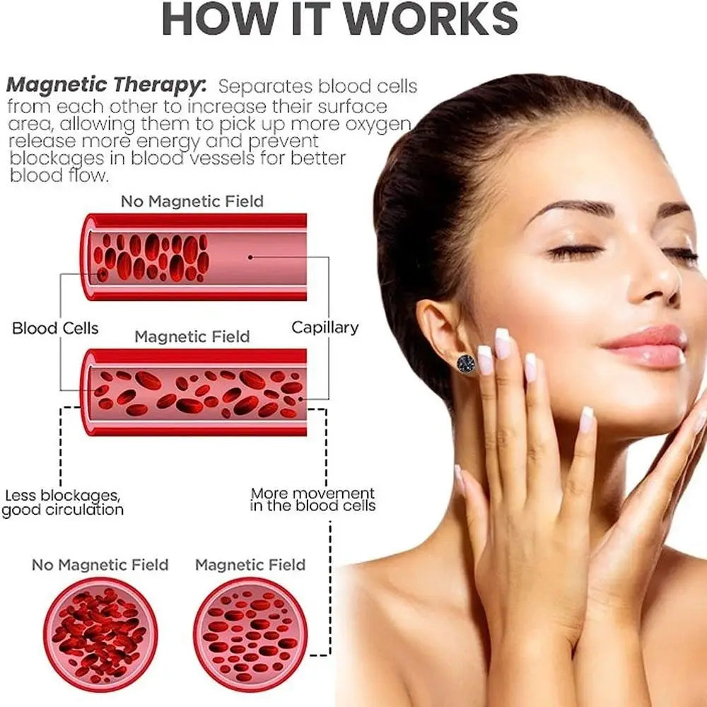 Weight Loss Lymphatic Magneto-therapy Earrings