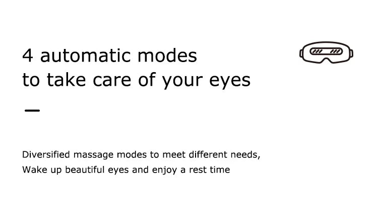 Electric Eye Massager, Acupuncture Point, Vibration Massage Eye Care With Bluetooth Music