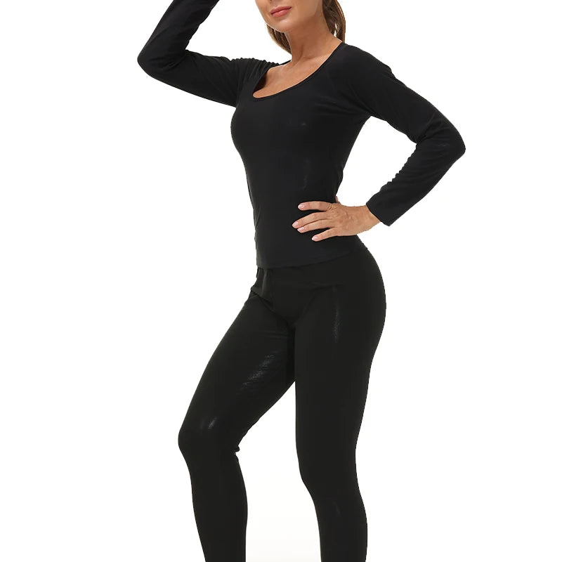 Sauna Suit for Women Sweat Set Workout Shapewear