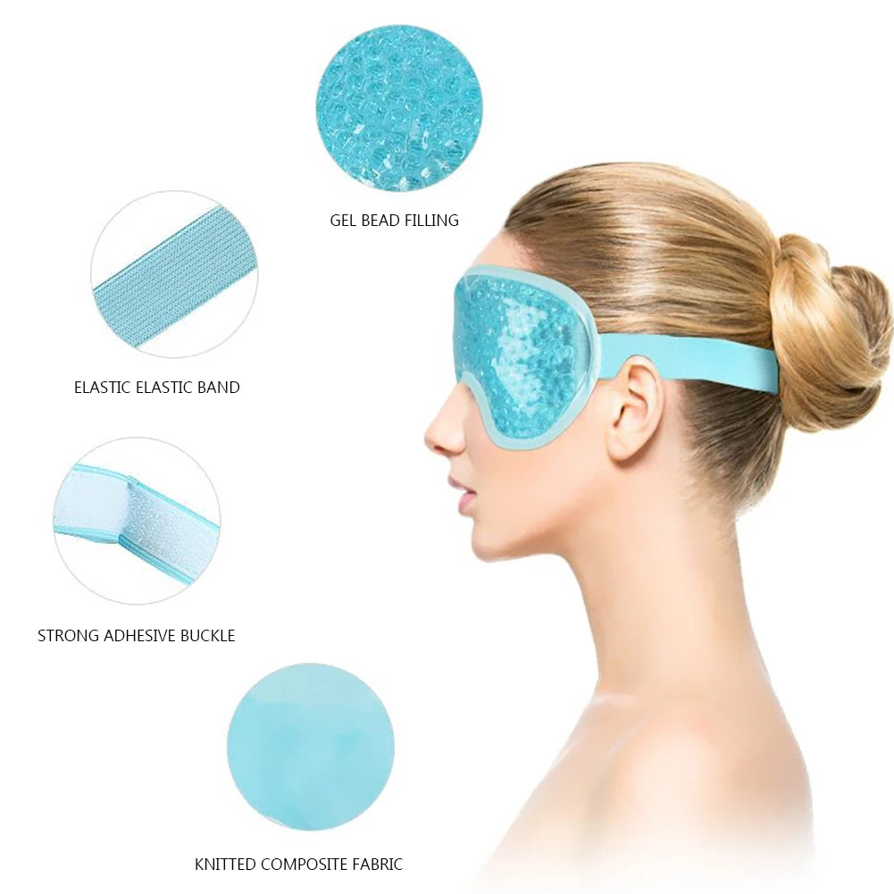 PVC Cold Eye Pack Ice Cool Compress for Sleeping Health Care