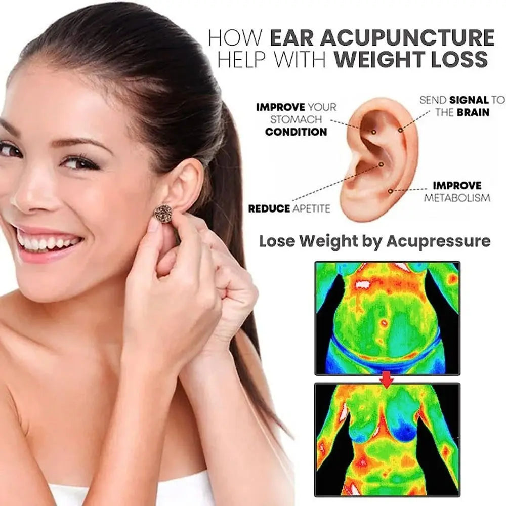 Weight Loss Lymphatic Magneto-therapy Earrings
