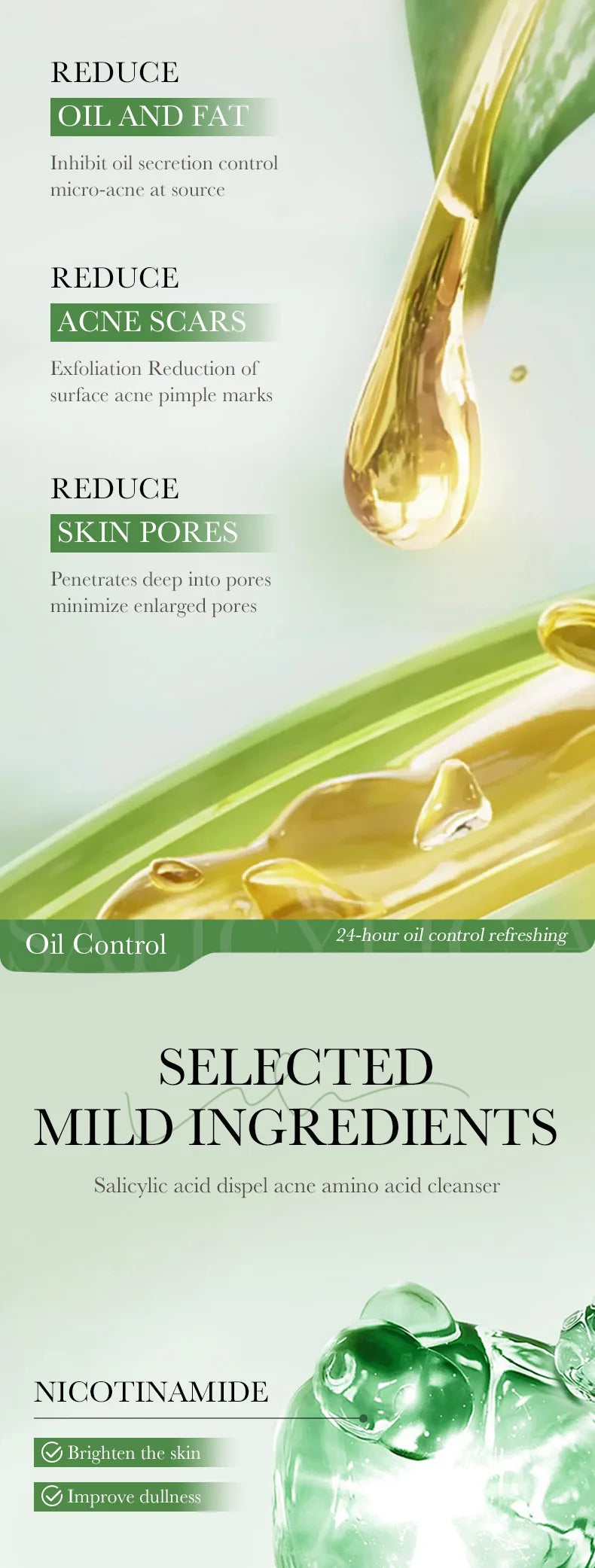 SADOER Salicylic Acid Facial Cleanser