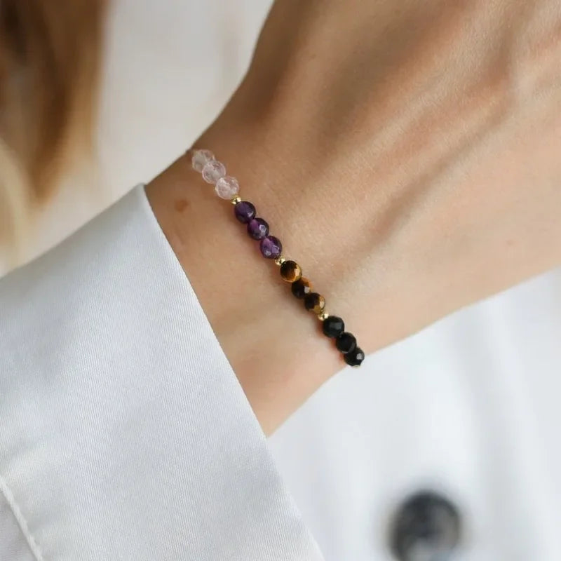 Empath Protection Handmade Crystal Bracelet