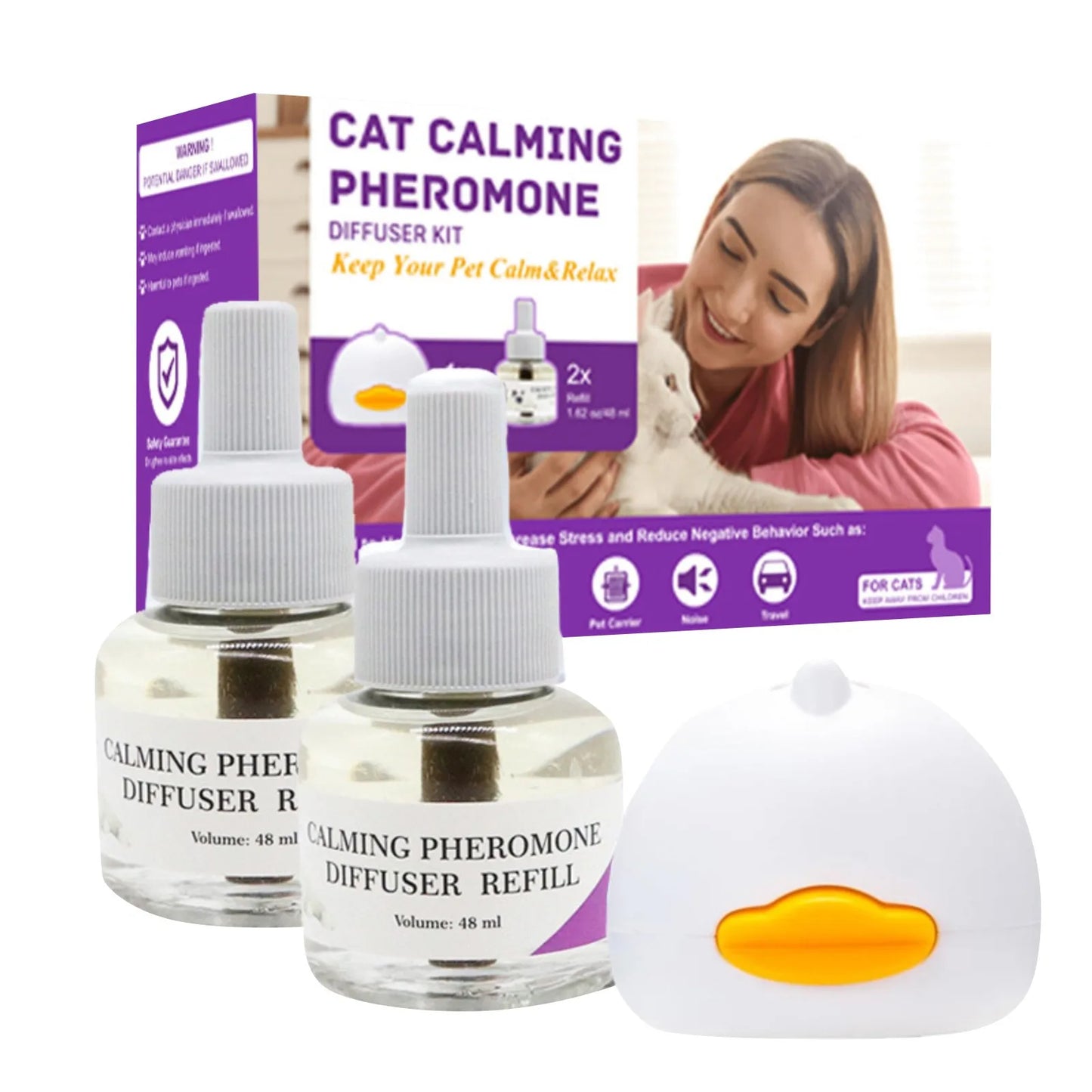 Pheromone Diffuser for Cats, Plug-In Relaxants