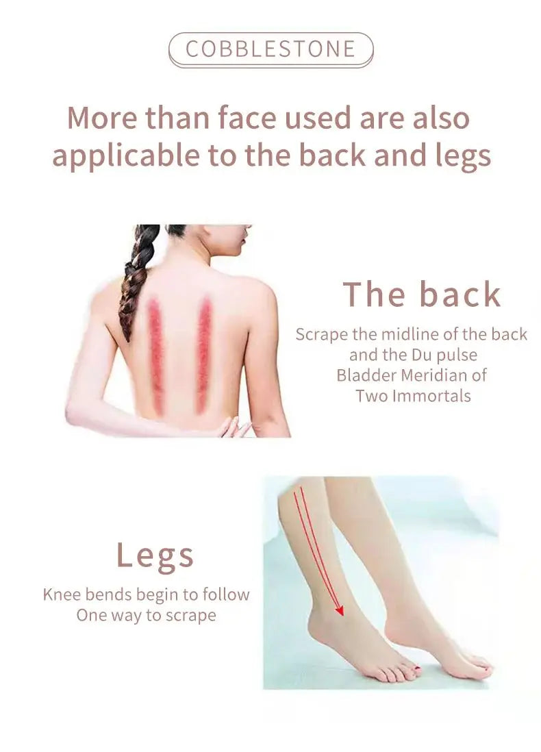 Roller & Gua Sha, Facial Roller Skin Care Tool
