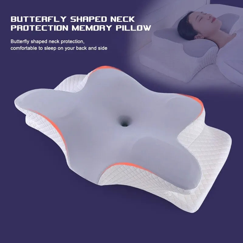 Slow Rebound Neck Pillow Pain Relief Sleeping