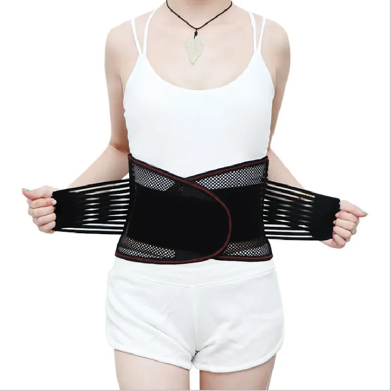 Medical Back Brace Waist Trainer Belt, Spine Support