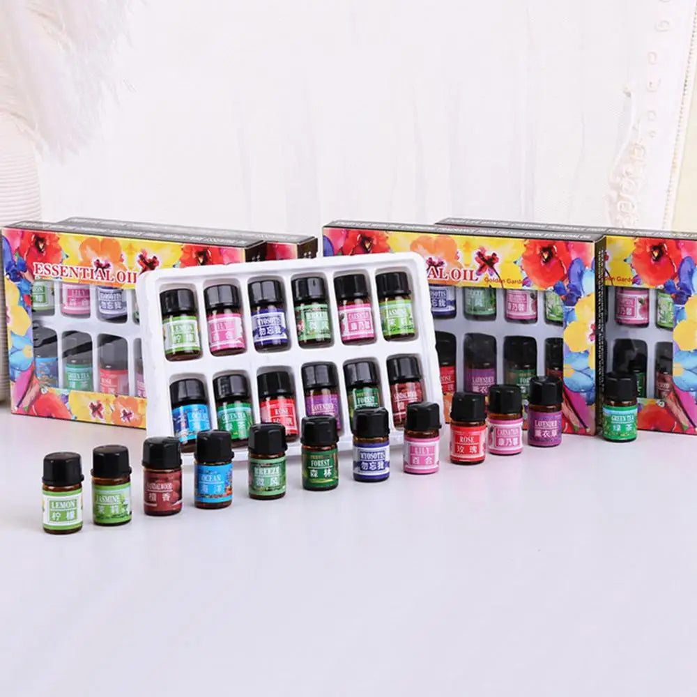 Essential Oil Set 12-bottle 3ML/0.13oz For Diffuser Humidifier
