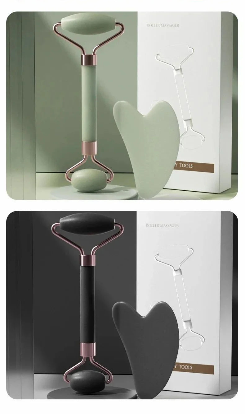 Roller & Gua Sha, Facial Roller Skin Care Tool