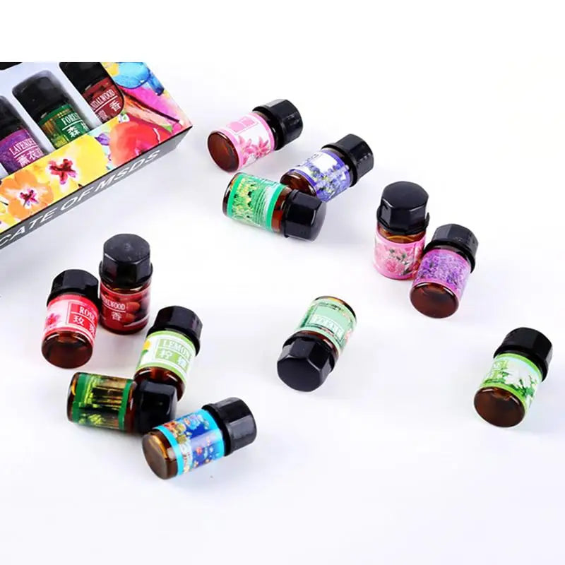 Essential Oil Set 12-bottle 3ML/0.13oz For Diffuser Humidifier