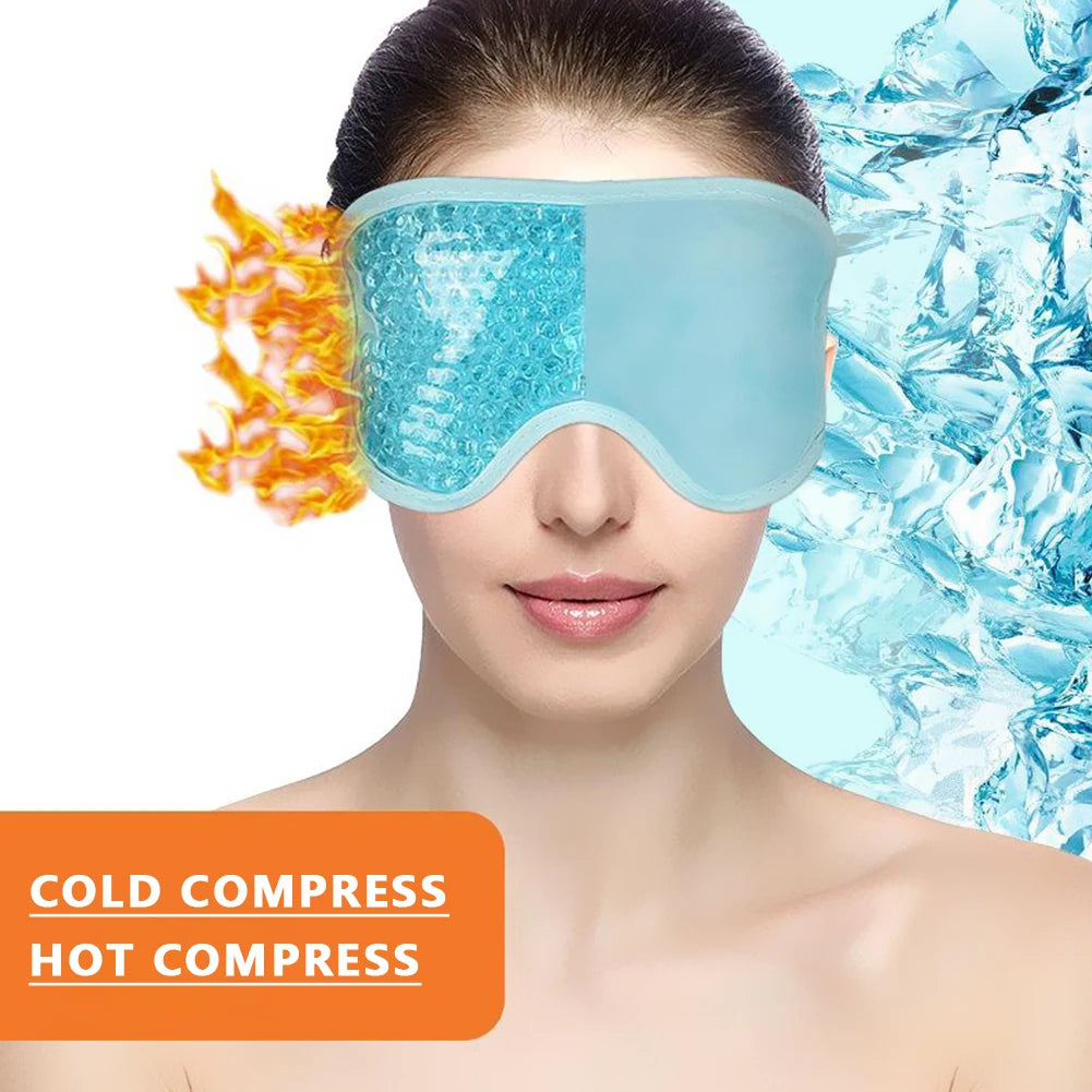 PVC Cold Eye Pack Ice Cool Compress for Sleeping Health Care