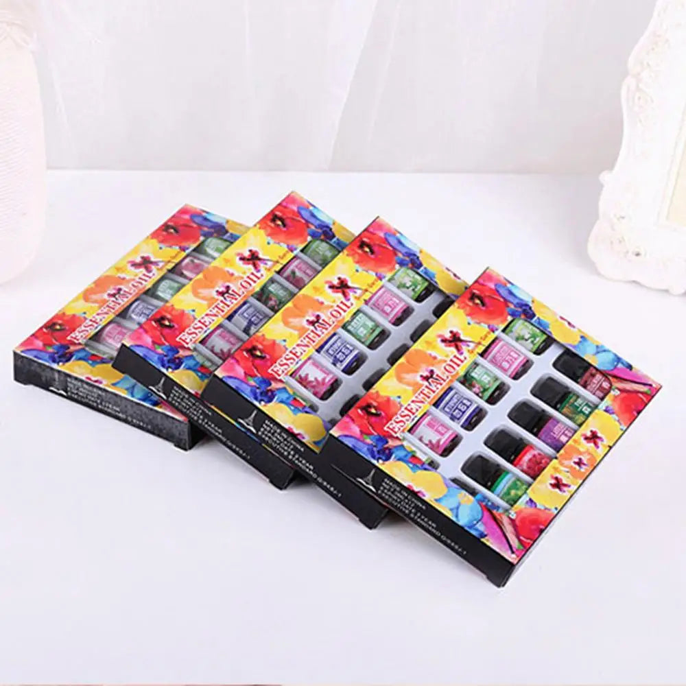 Essential Oil Set 12-bottle 3ML/0.13oz For Diffuser Humidifier