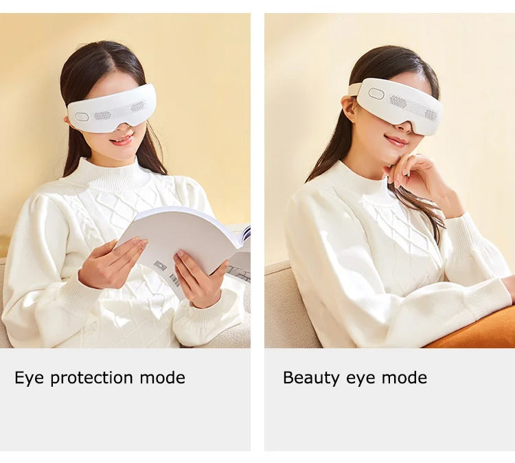 Electric Eye Massager, Acupuncture Point, Vibration Massage Eye Care With Bluetooth Music