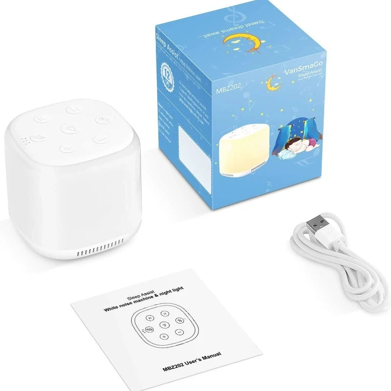 Sleep Aid Device Night Light White Noise