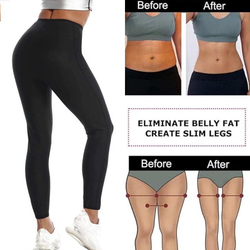 Sauna Sweat Pants Silver Lined Fat Burning Weight Loss