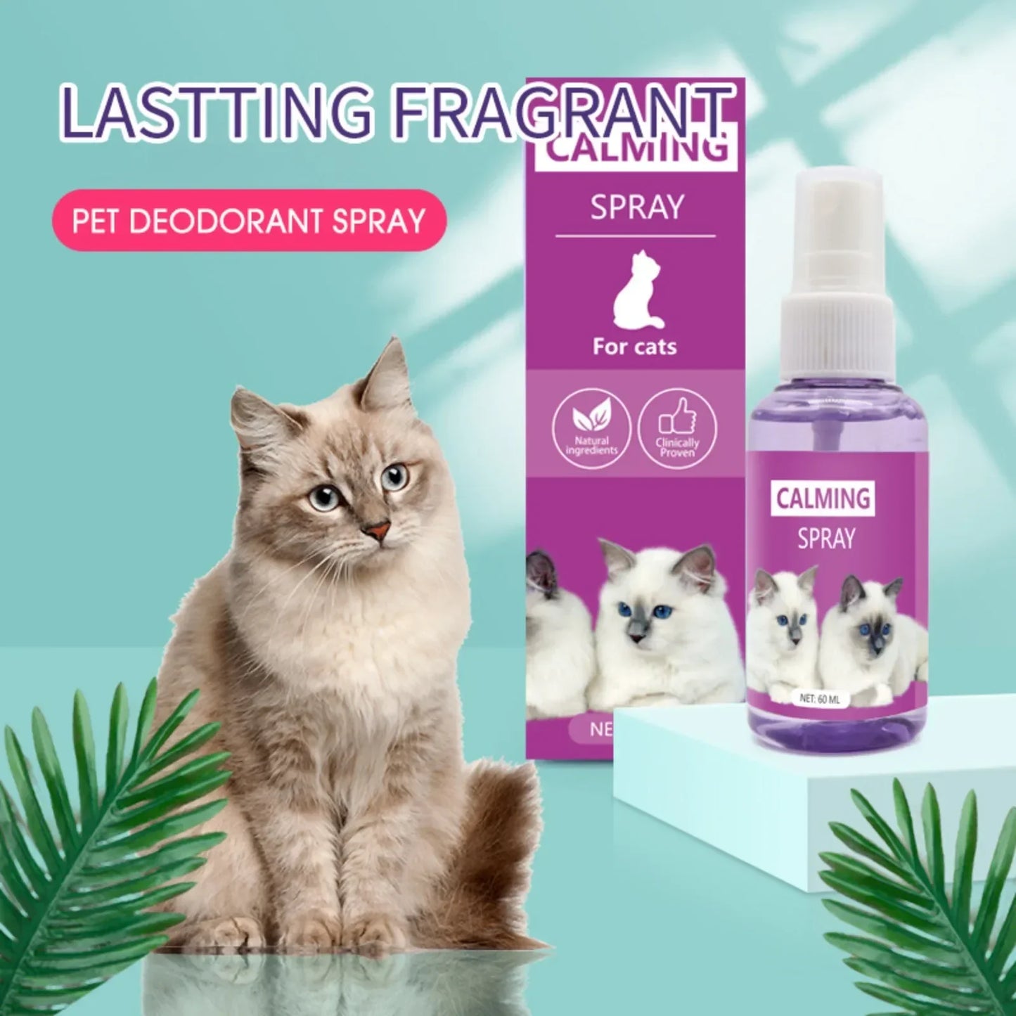 Pheromone Cat Emotional Soothing Spray