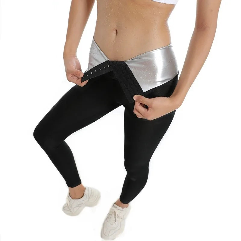 MrifDila Silver Lined Shaper Sauna Slimming Pants