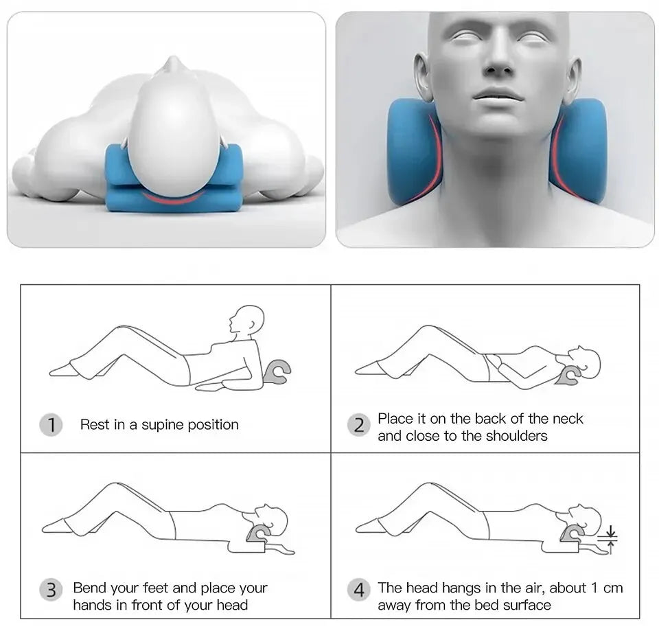 Massage Pillow U-shaped Gravity Shiatsu