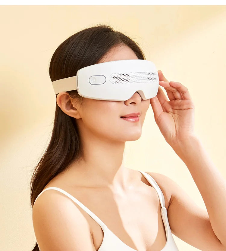 Electric Eye Massager, Acupuncture Point, Vibration Massage Eye Care With Bluetooth Music