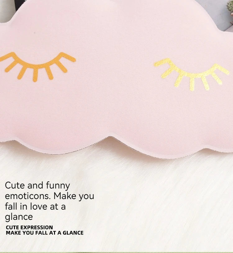 Sleeping Blindfold 3D Cartoon Cloud Eye Mask