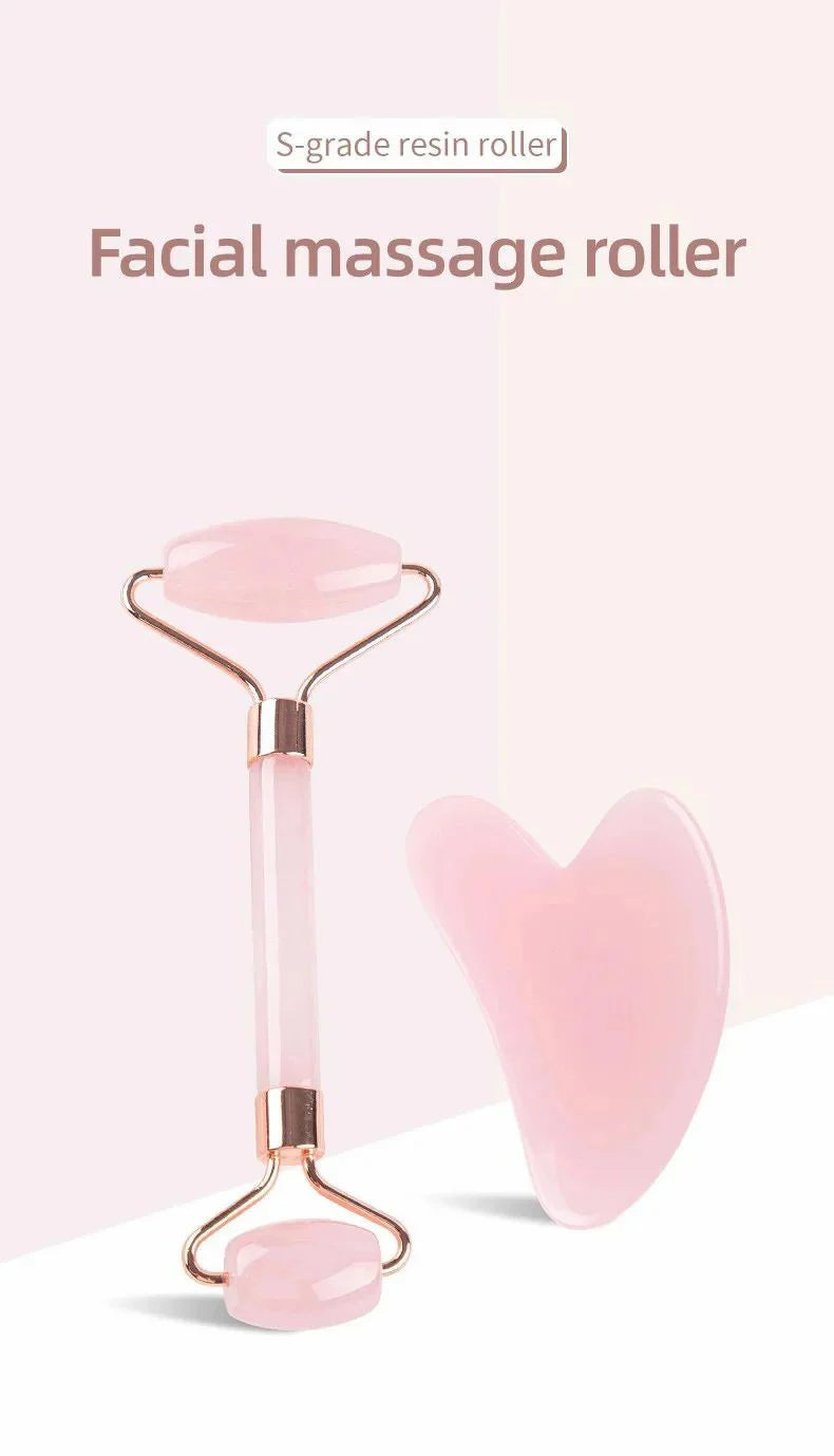 Roller & Gua Sha, Facial Roller Skin Care Tool