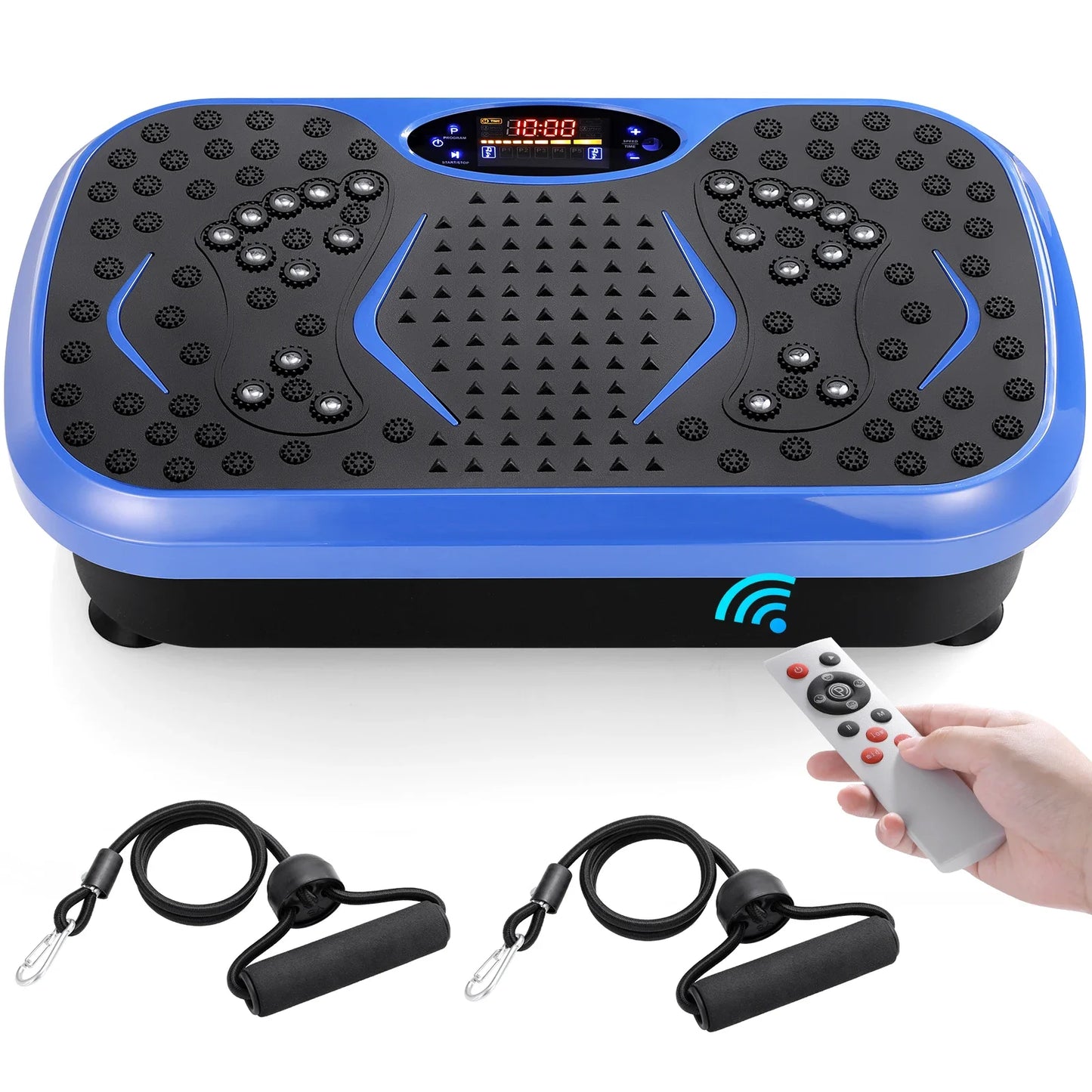 Vibration Plate Exercise Machine Whole Body Workout Fitness 3D Vibration Platform Whole Body Vibration Machine for Home Fitness