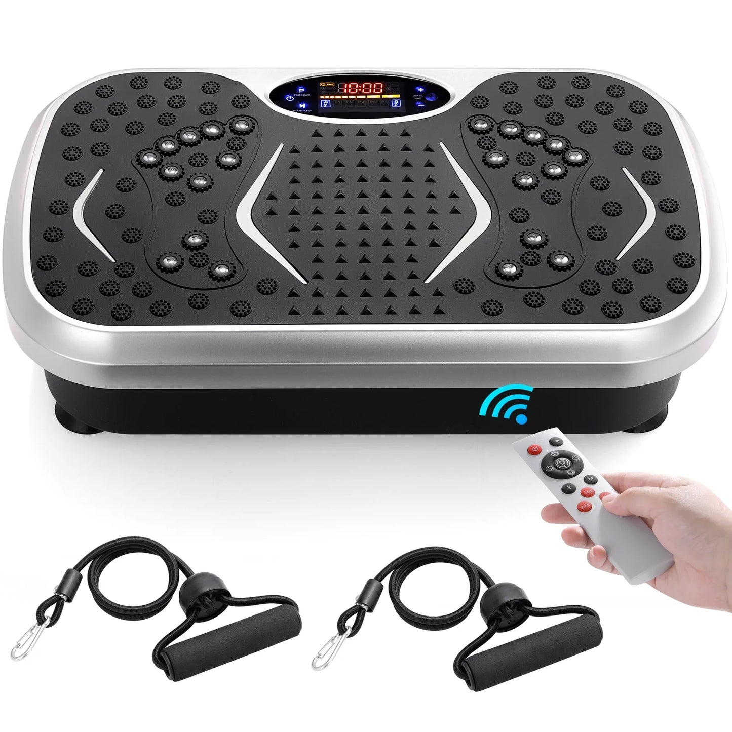 Vibration Plate Exercise Machine Whole Body Workout Fitness 3D Vibration Platform Whole Body Vibration Machine for Home Fitness