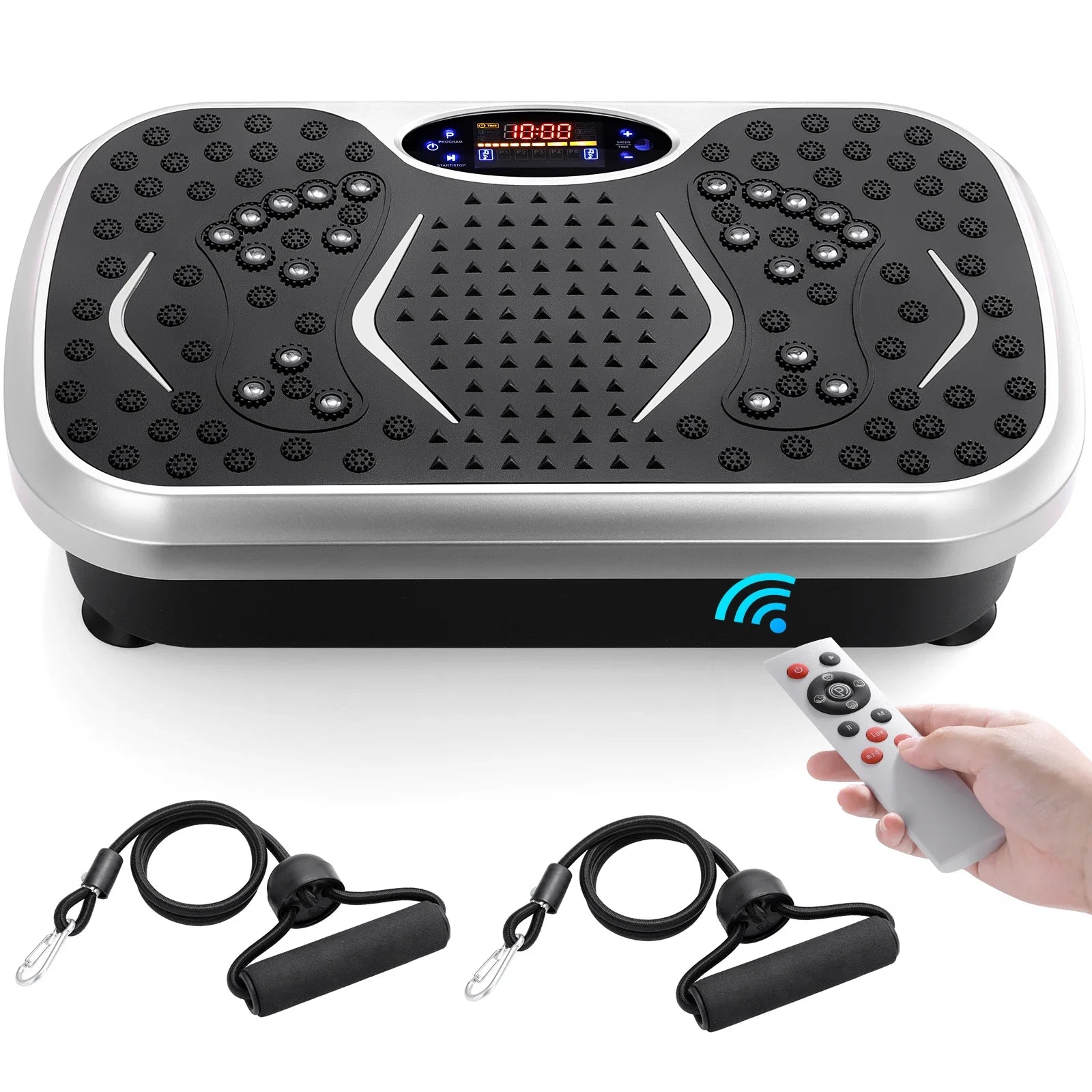 Vibration Plate Exercise Machine Whole Body Workout Fitness 3D Vibration Platform Whole Body Vibration Machine for Home Fitness