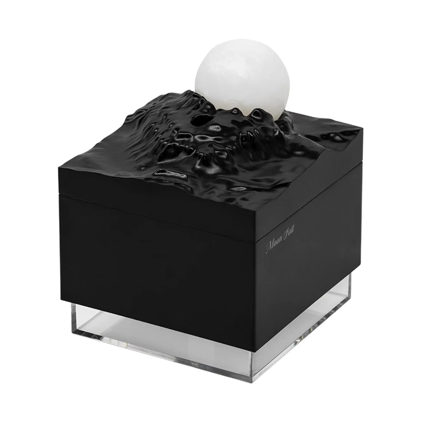 LED Moon Lamp Humidifier - Cool Mist Scent Diffuser with Essential Oils, Aroma Night Light for Home Office Bedroom Decor
