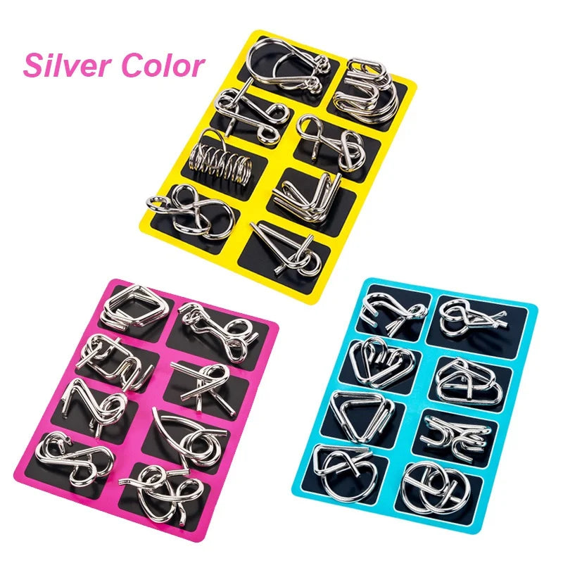 Brain Teaser Puzzles silver