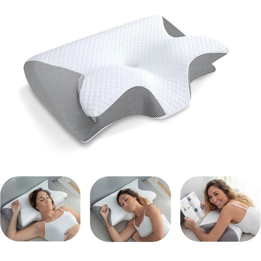 Ergonomic pillow cover image