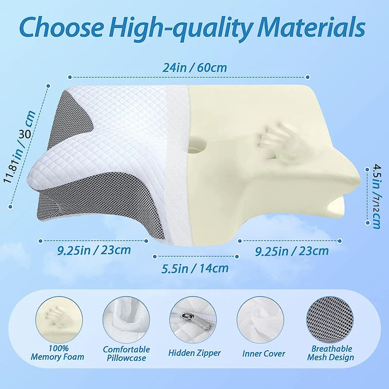 Ergonomic pillow quality