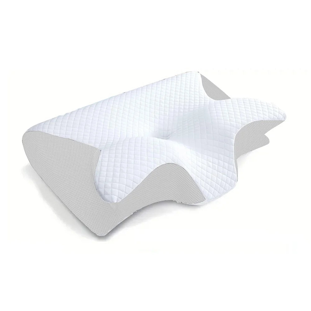 Ergonomic pillow white