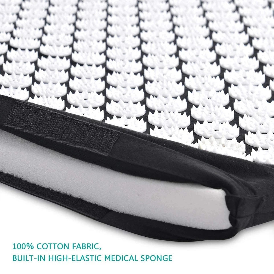 Acupressure Yoga Mat Relieve Stress Back Body Pain Spike Mat