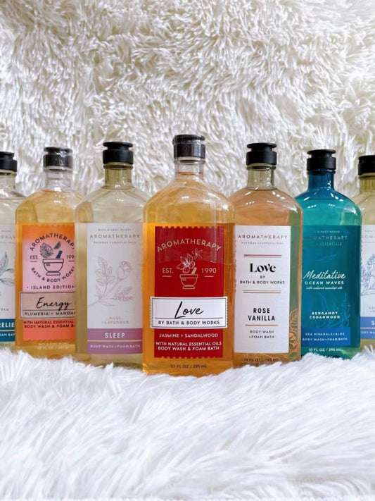 Aromatherapy Essential Oil Shower Gel