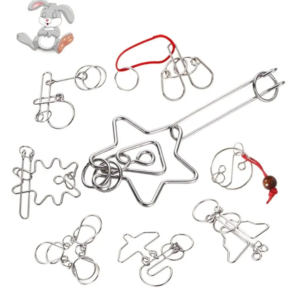 3D Metal Puzzle Mind Brain Teaser