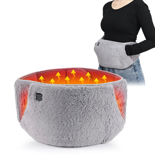Heating Abdominal Massage Menstrual pain, Uterus pain,  Stomachache and  Waist Massager