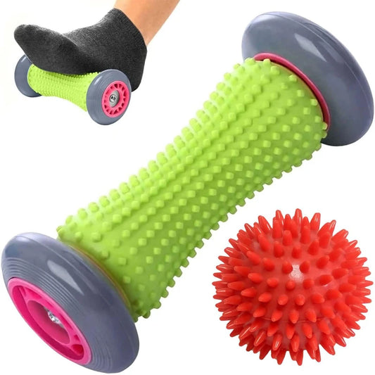 Foot Massager and Massage Roller Ball Set