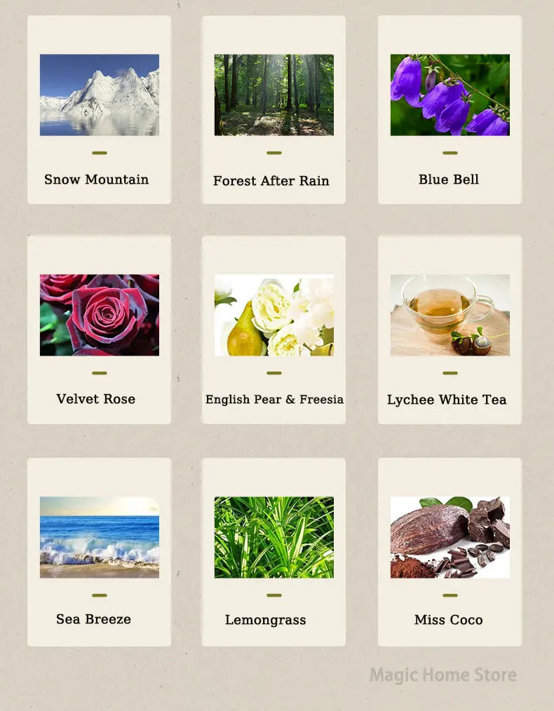Smokeless Scented Aromatic Candles