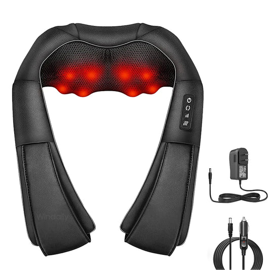 Shiatsu Neck and Shoulder Massager With Heat