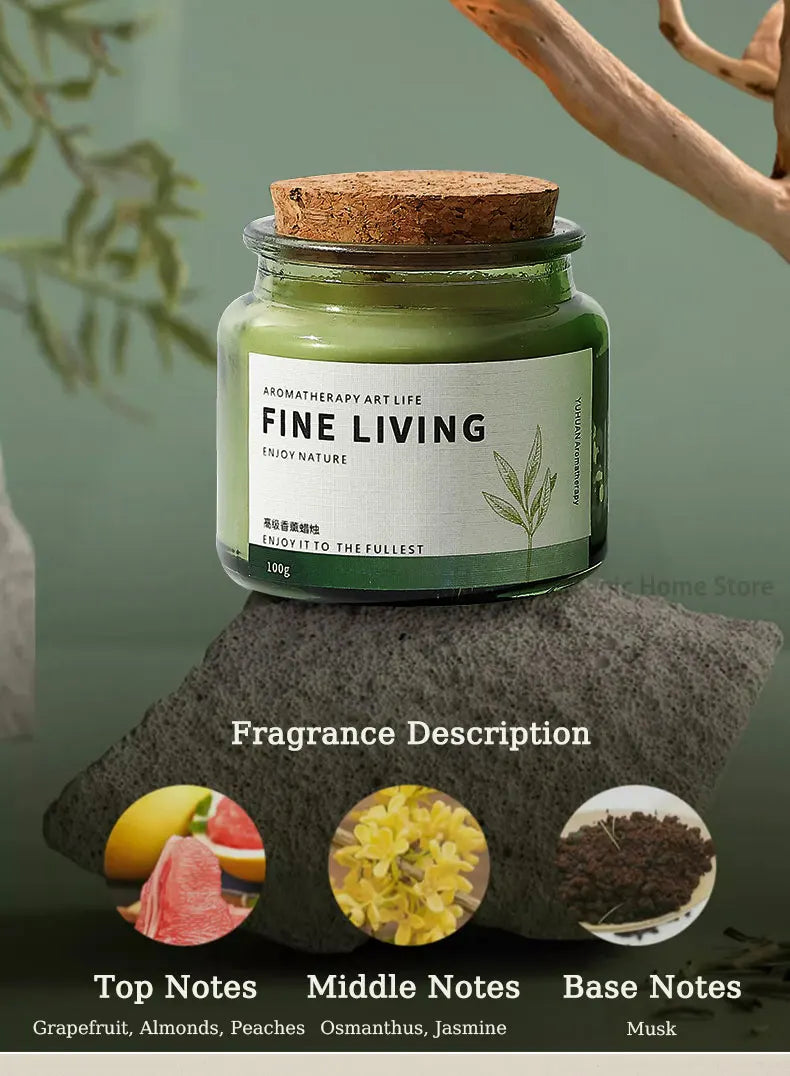 Smokeless Scented Aromatic Candles