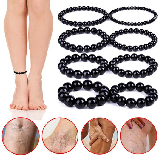 Natural Black Obsidian Stone Bracelet to Relax Anxiety