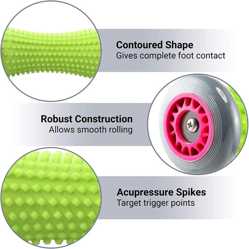 Foot Massager and Massage Roller Ball Set