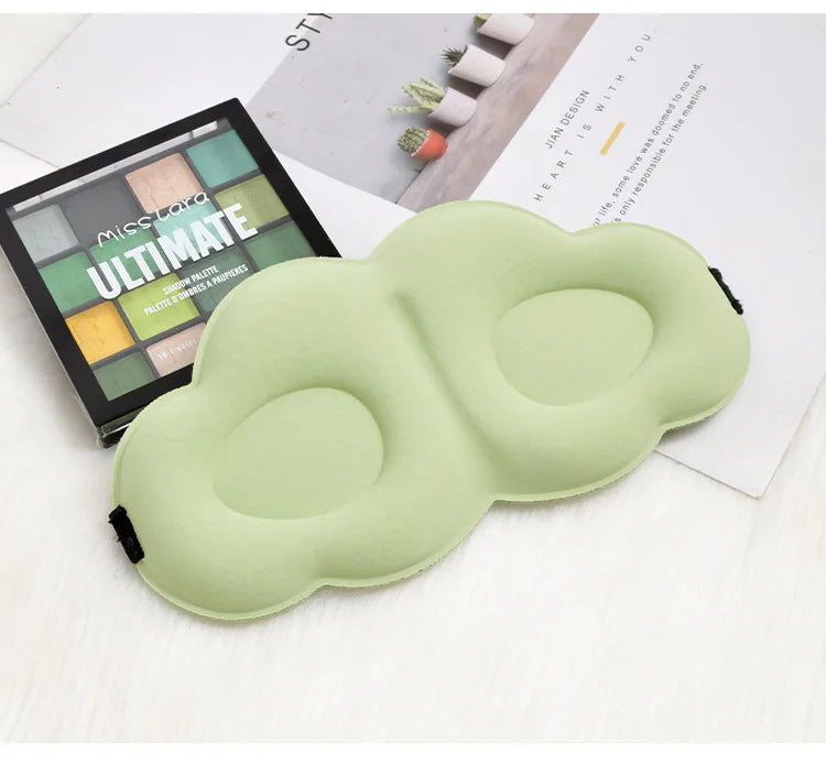 Sleeping Blindfold 3D Cartoon Cloud Eye Mask