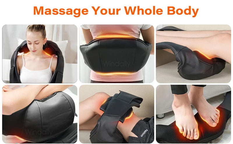 Shiatsu Neck and Shoulder Massager With Heat