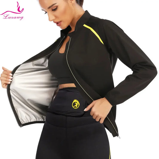 Women Sauna Jacket for Weight Loss