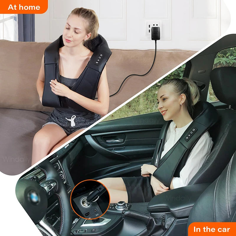 Shiatsu Neck and Shoulder Massager With Heat