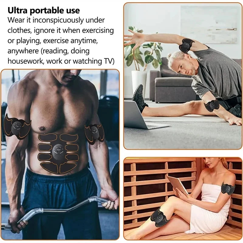 EMS Muscle Stimulator, Toner Body, Slimming Massager